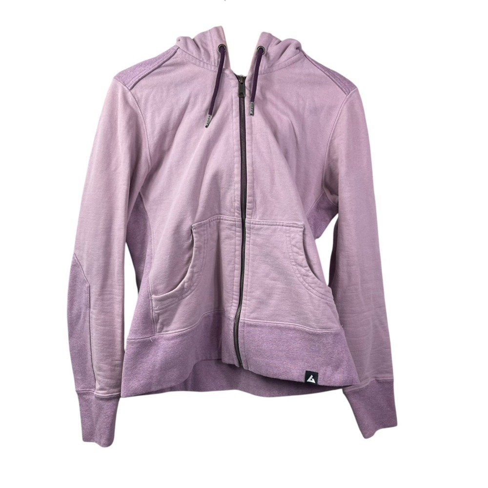American Giant Classic Full Zip Up Hoodie Jacket Womens Medium Purple